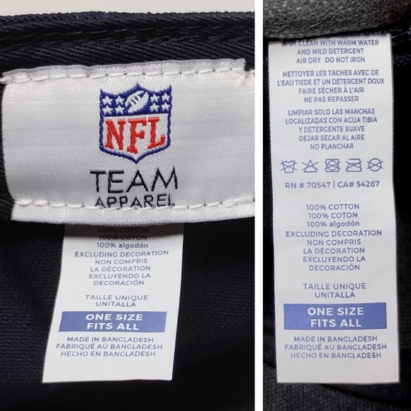 NFL Chicago Bears Moneymaker Hat Adjustable Hook & Loop Back Sports Cap Football - Picture 3 of 11